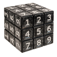 Braille sudoku cube