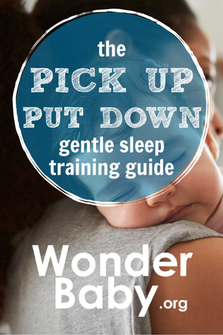 The Pick Up Put Down Method: A Gentle Sleep Training Guide | WonderBaby.org