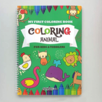 Sensee animal coloring book