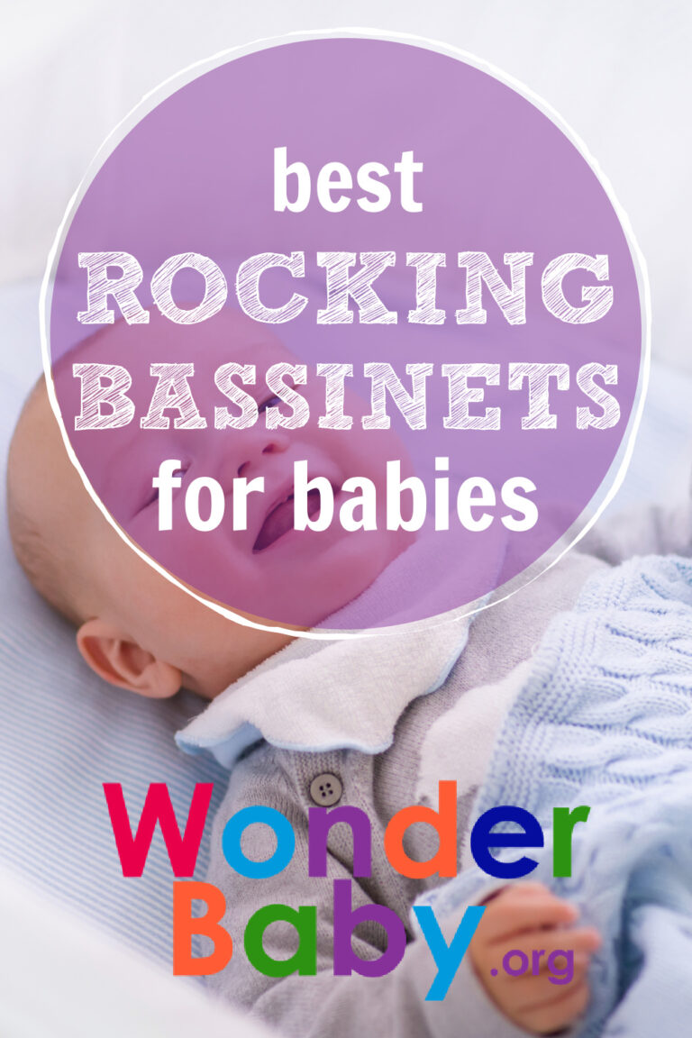 The 5 Best Rocking Bassinets Of 2023 WonderBaby Org   Best Rocking Bassinets Pin 768x1152 