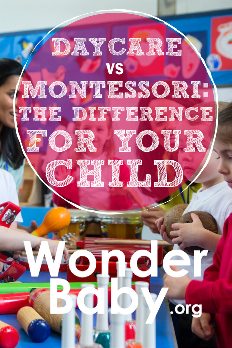 Daycare Vs Montessori: The Difference For Your Child | WonderBaby.org