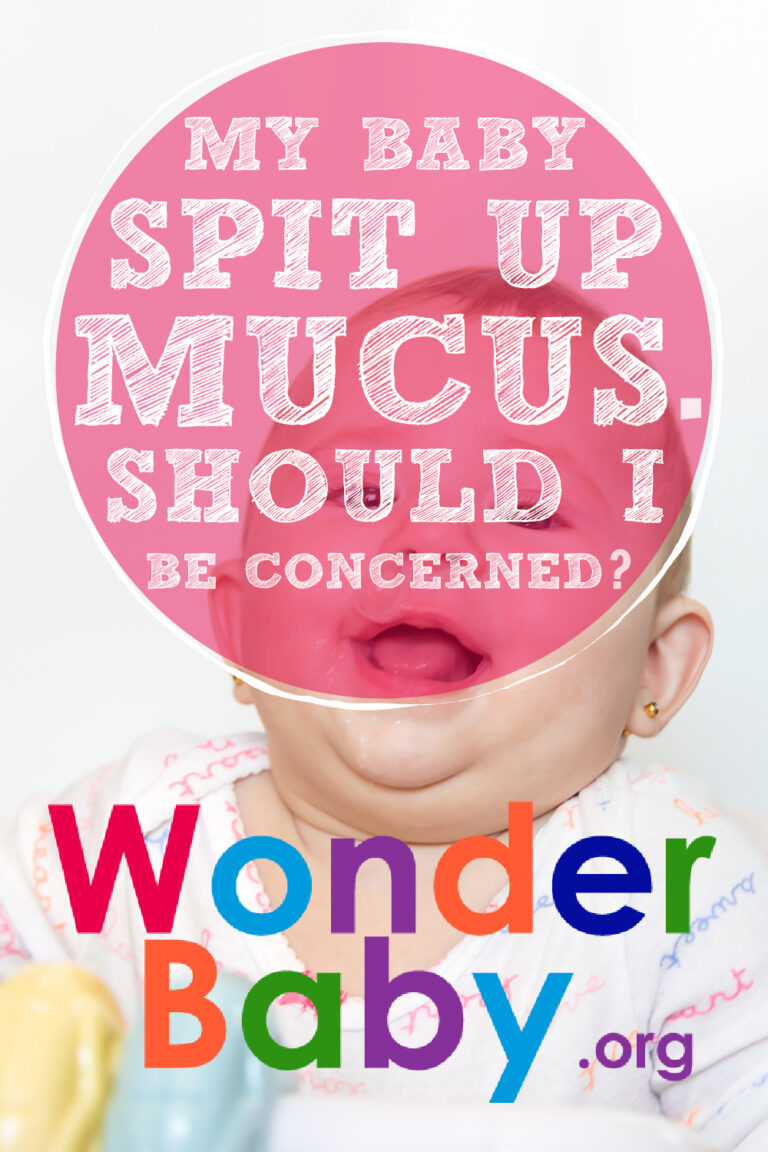 My Baby Spit Up Mucus Should I Be Concerned WonderBaby Org   My Baby Spit Up Mucus. Should I Be Concerned Pin 768x1152 