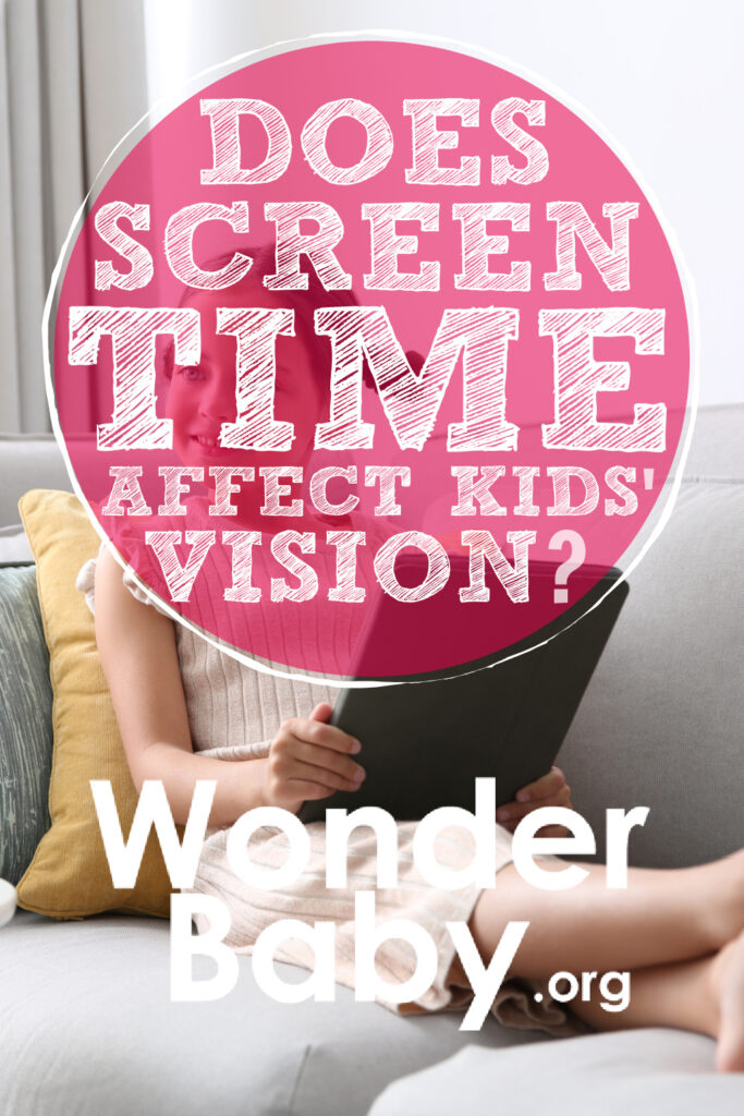 Does Screen Time Affect Kids’ Vision?