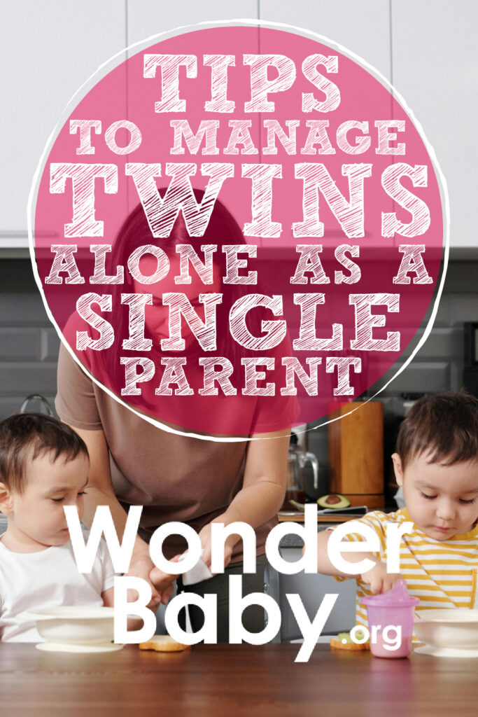 Tips to Manage Twins Alone as a Single Parent